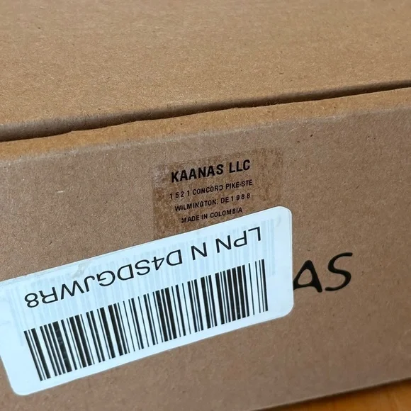 Kaanas Sintra NEW Black Fuzzy Slide Wedge Sandals Plush NEW luxe high quality - Picture 13 of 15